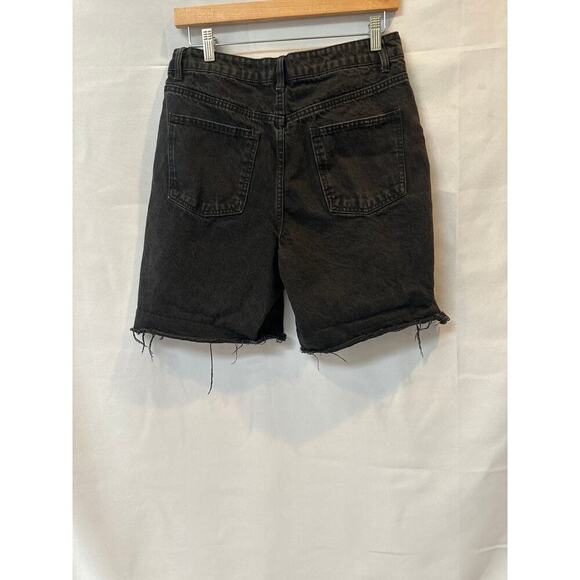 Forever 21 Distressed Black Cutoff shorts size 30 - Picture 2 of 5